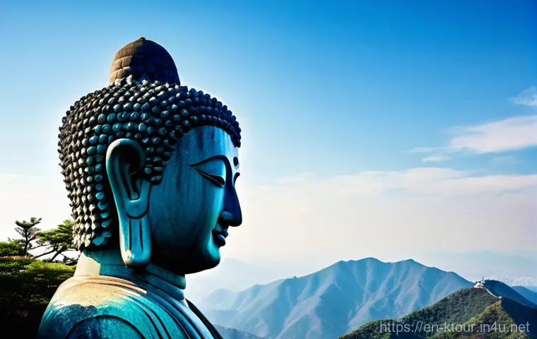 대구 팔공산 등산기 - **Serene Dawn at Donghwasa Temple:** An awe-inspiring view of Donghwasa Temple on Palgongsan at dawn...